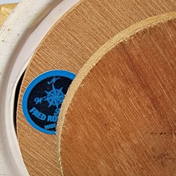 Bonnet Girl Lemonade Stand Rotating Music Box Vintage 70's Fred Roberts - Picture 5 of 9